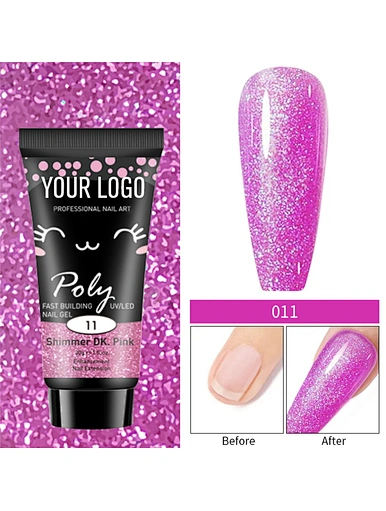 glitter gel color